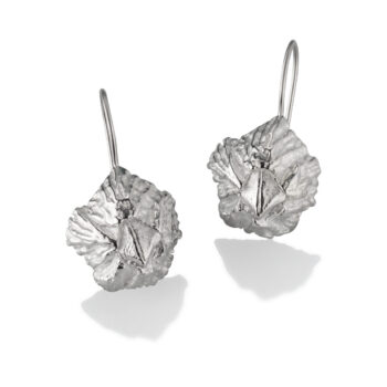 Barnacle Earrings in Sterling Silver