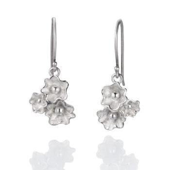 Coral Sea Flower Earrings