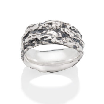 Barnacle Band in Sterling Silver