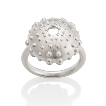 Urchin Ring in Sterling Silver or 18K Gold