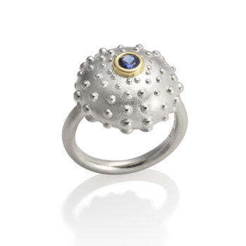 Sapphire Urchin Ring